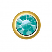 Mini Bezel Blue Zircon - VÝPRODEJ